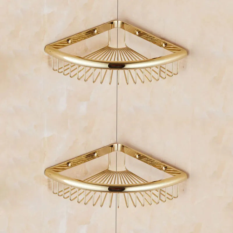 Luxury Crystal Silver Bathroom Accessories