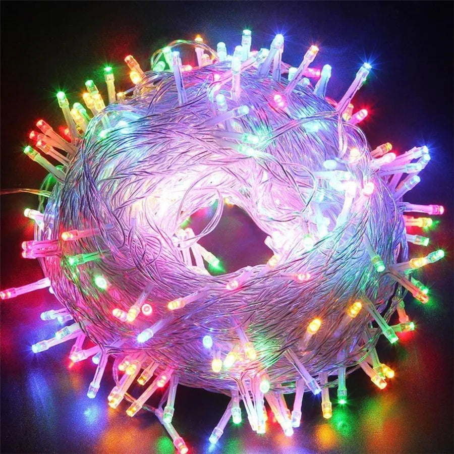 50M/400 100M/600 LED Fairy LED String Light Outdoor Waterproof