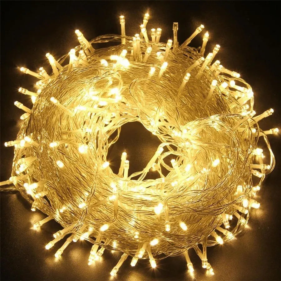 50M/400 100M/600 LED Fairy LED String Light Outdoor Waterproof