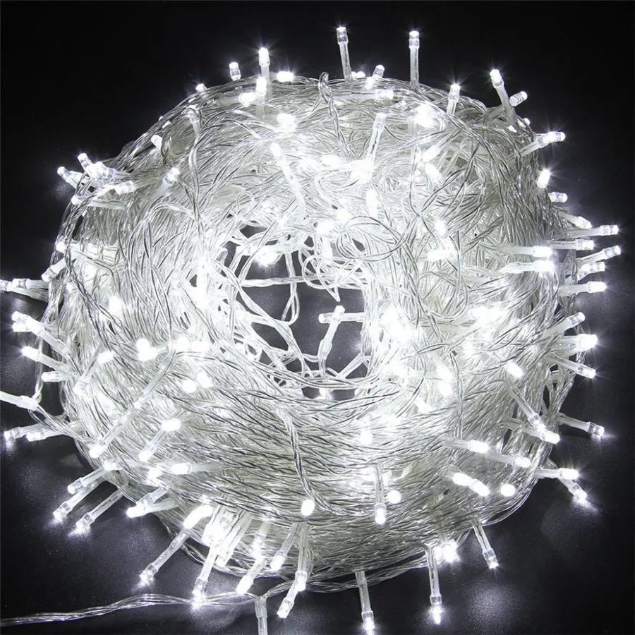 50M/400 100M/600 LED Fairy LED String Light Outdoor Waterproof