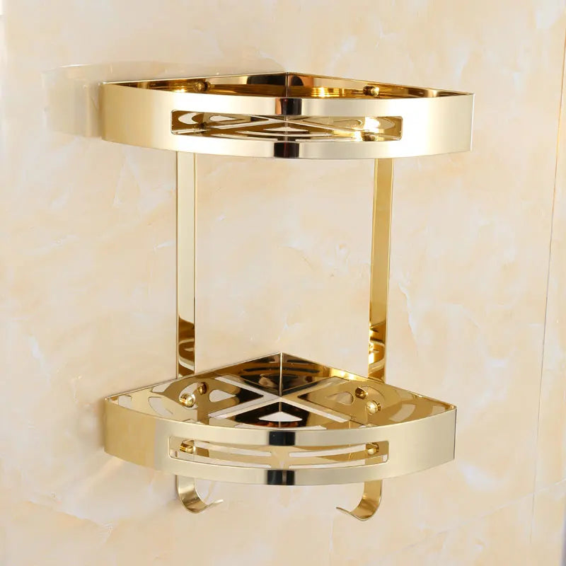 Luxury Crystal Silver Bathroom Accessories