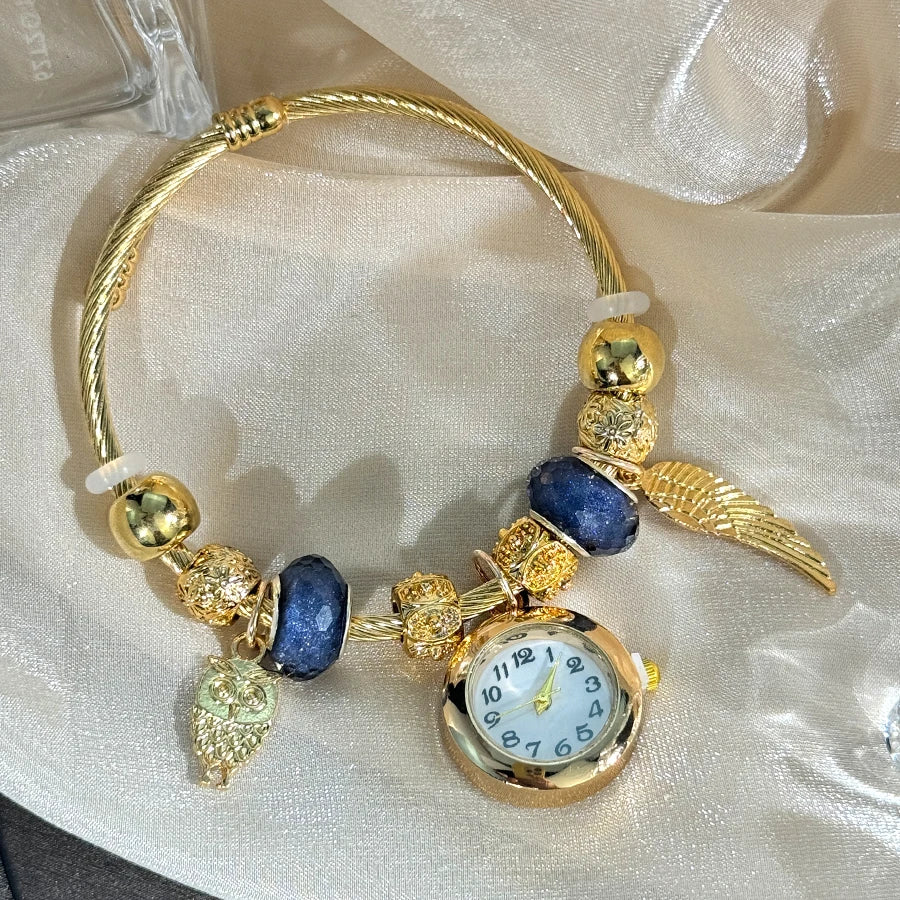 Cross-border Gold Bracelet Watch Adjustable
