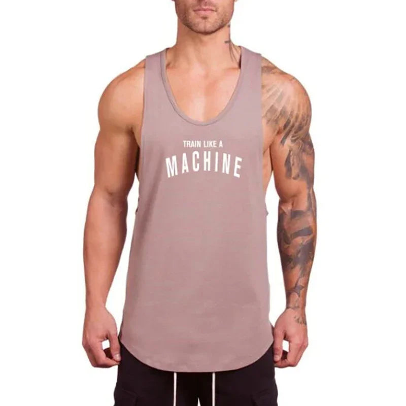 Brand gym clothing Men Bodybuilding and Fitness