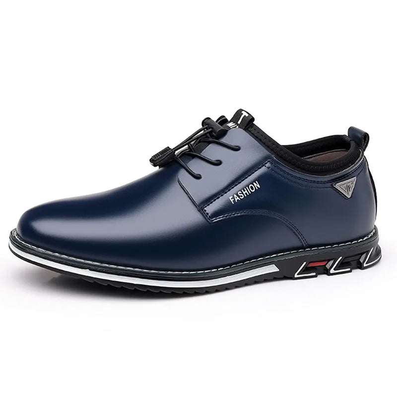Casual Leather Sneakers Shoes for Men Classic Business