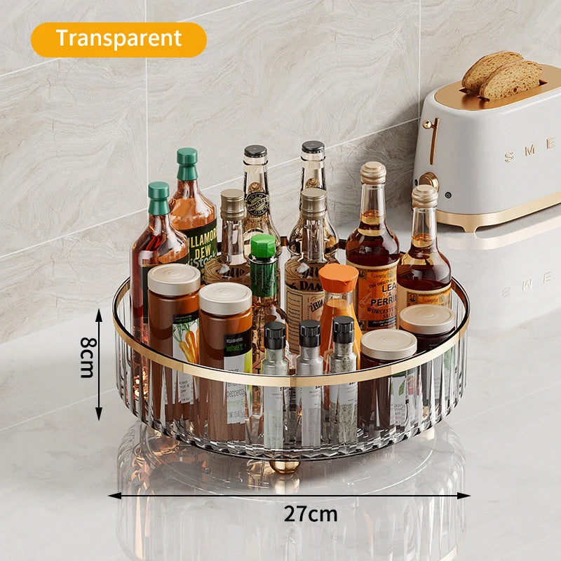Rotating Cosmetic Organizer Light Luxury Perfume Skincare