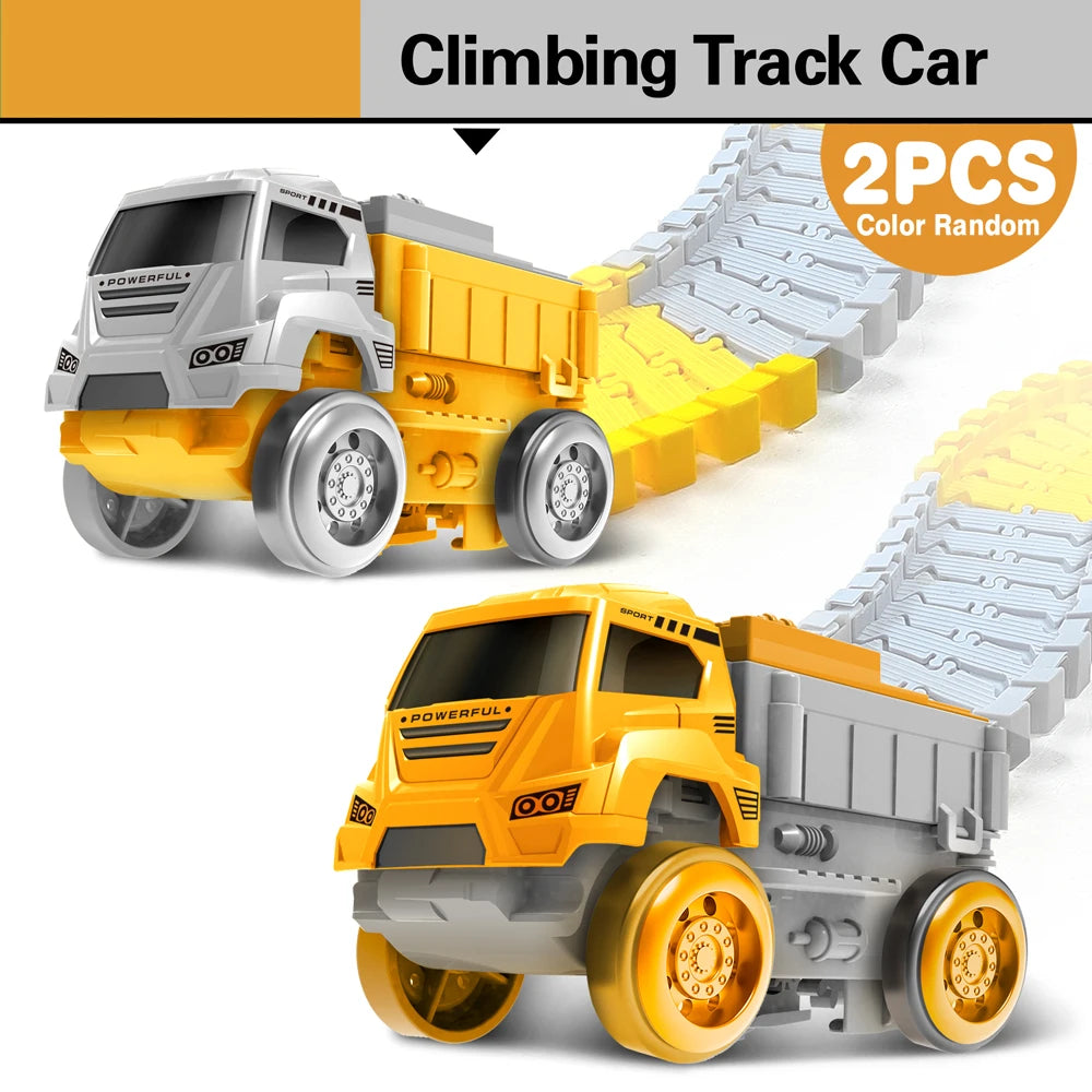 Space Track Toys Magic Climbing electric Engineering Race Car Toy