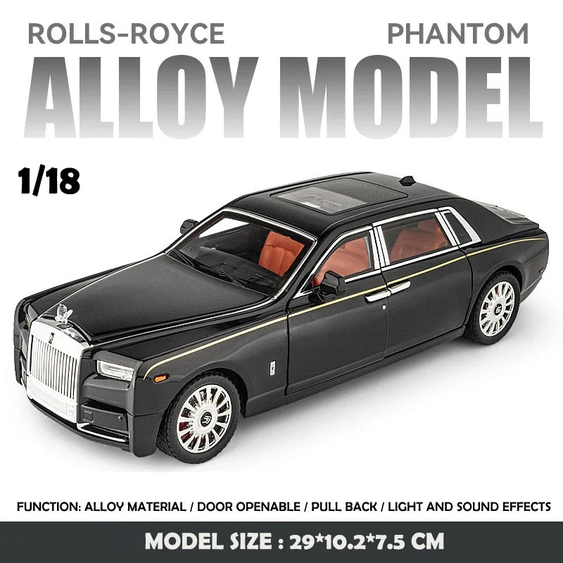 Rolls Royce Phantom Alloy Car Model Collective Miniature