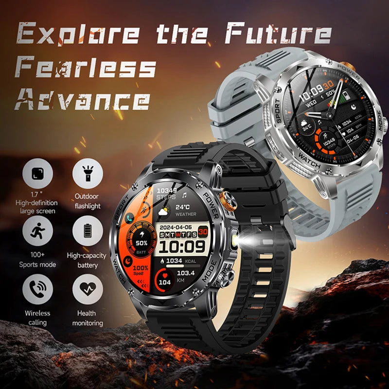 2025 New For HUAWEI Xiaomi 1000mah AMOLED Smart Watch