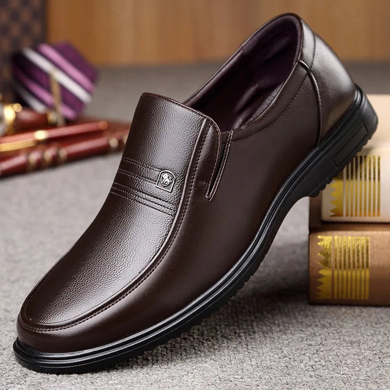 Genuine Leather Shoes Men