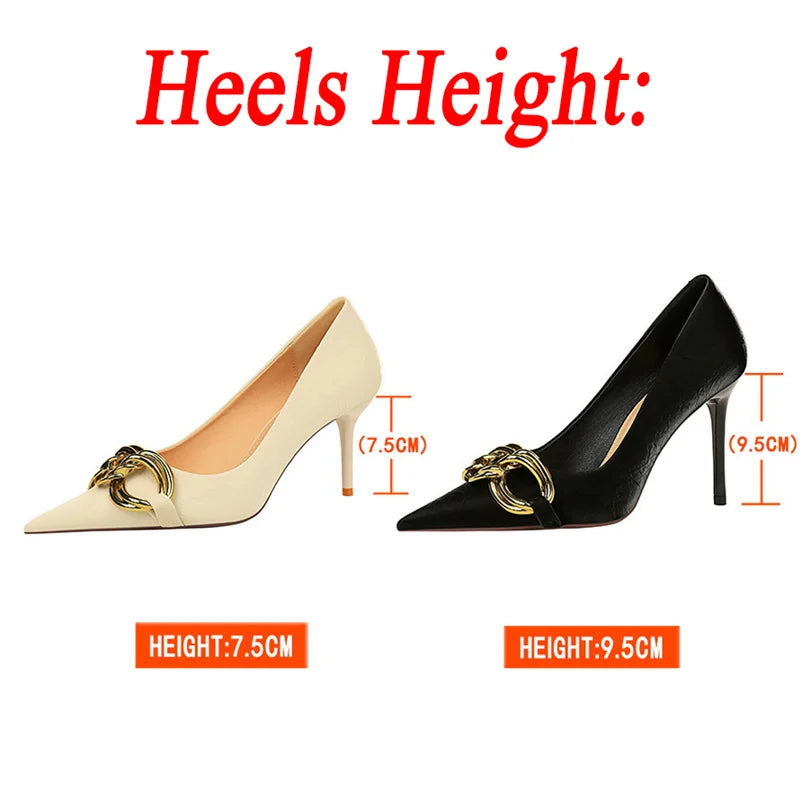 Women High Heels Escarpins
