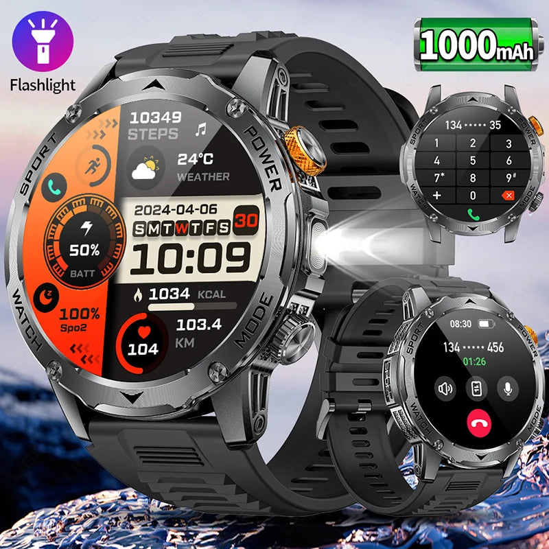 2025 New 1000mah AMOLED Smart Watch