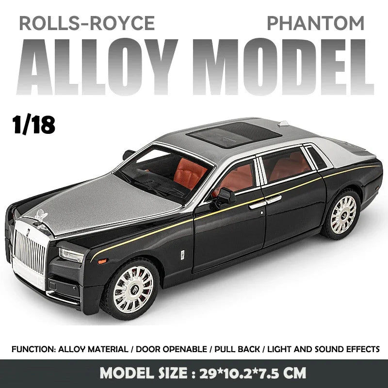 Rolls Royce Phantom Alloy Car Model Collective Miniature