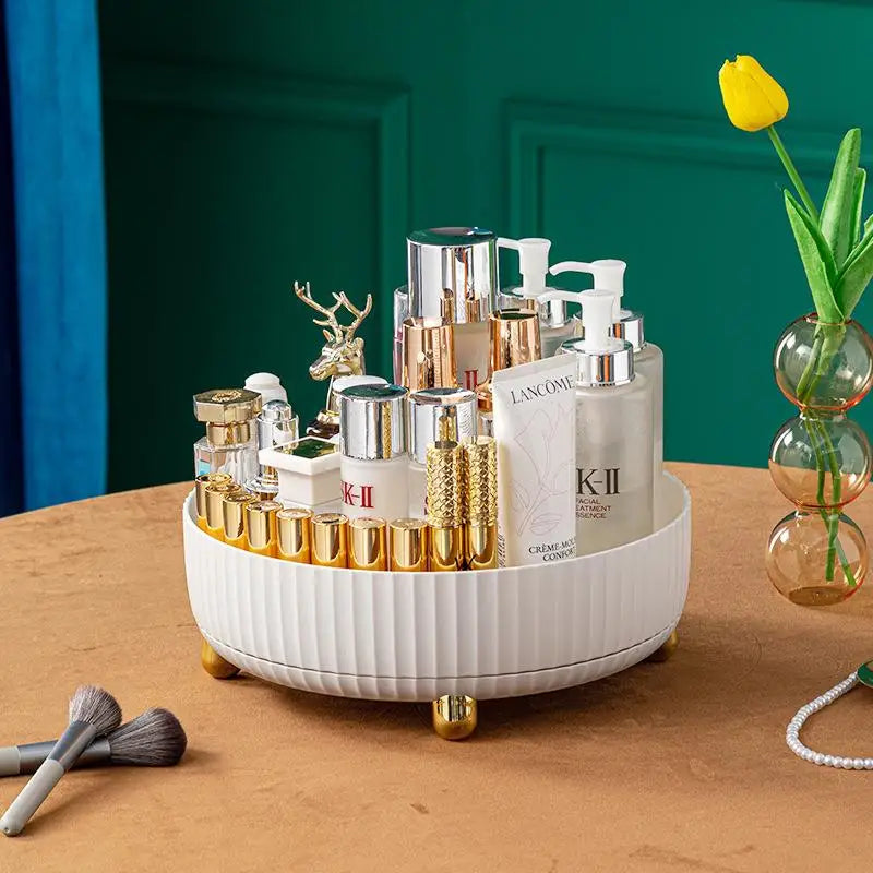 Rotating Cosmetic Organizer Light Luxury Perfume Skincare