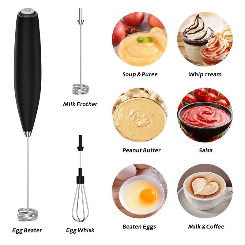Handheld Milk Frother Egg Beater