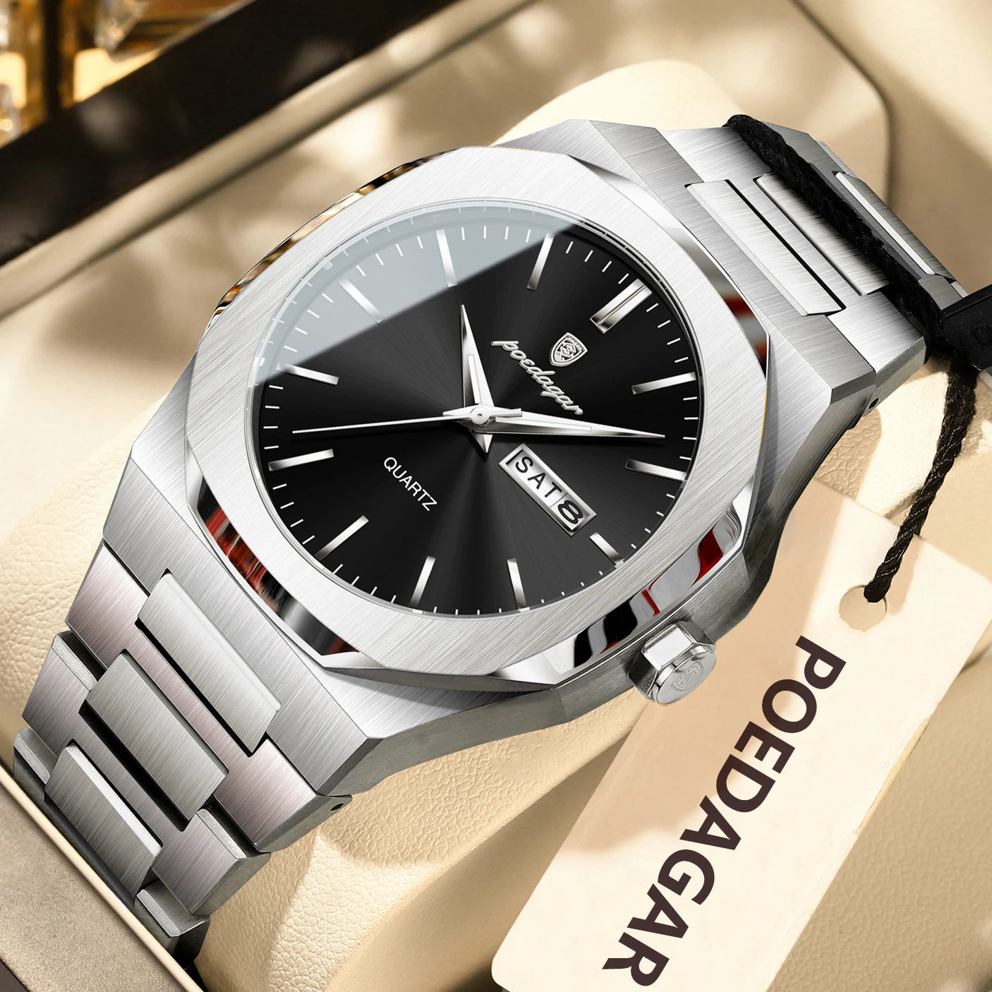 High Fashion Brand Male Watches For Men Date Week Casual Quartz Men's Clock