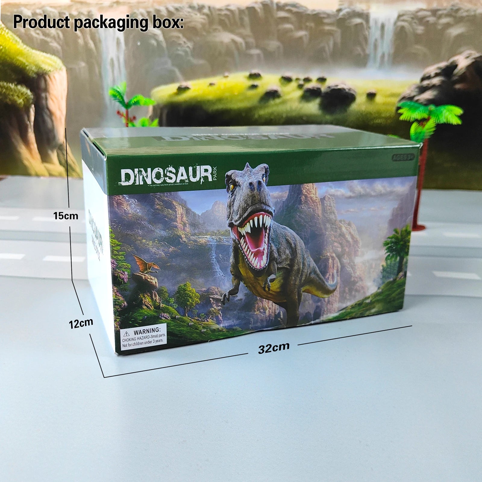 Magic Climbing electric dinosaur car Track Railway