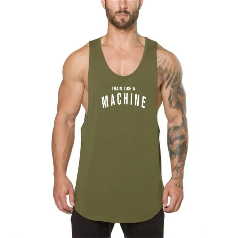 Brand gym clothing Men Bodybuilding and Fitness