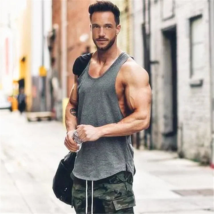 Brand gym clothing Men Bodybuilding and Fitness