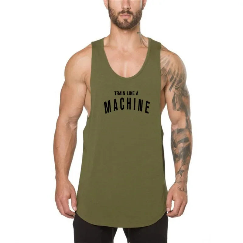 Brand gym clothing Men Bodybuilding and Fitness