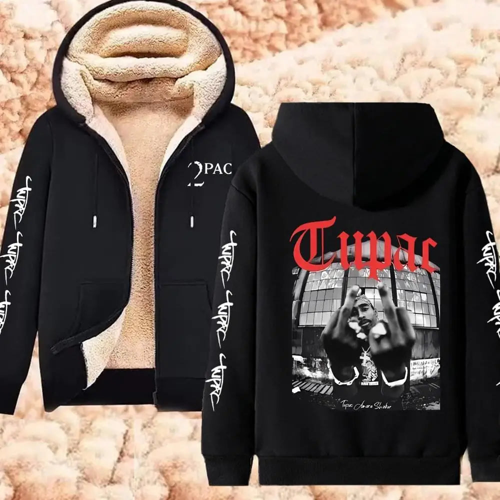 High Quality men's tupa jacket Tupac