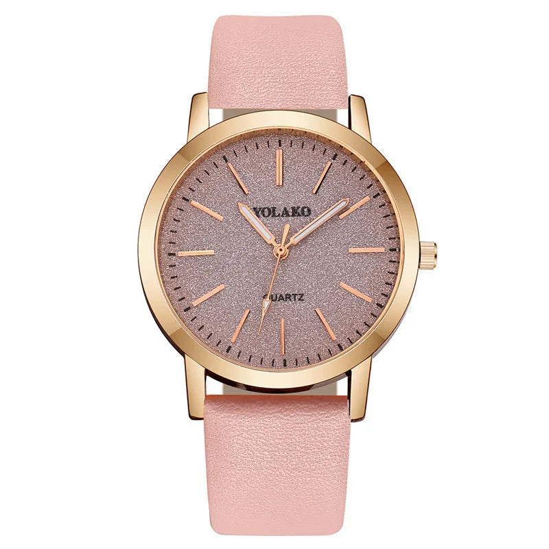Luxury Design Leather Women Watches