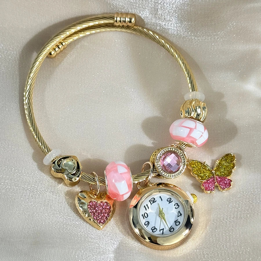 Cross-border Gold Bracelet Watch Adjustable