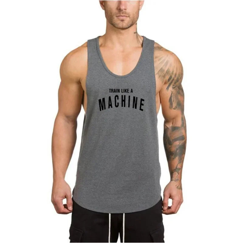 Brand gym clothing Men Bodybuilding and Fitness