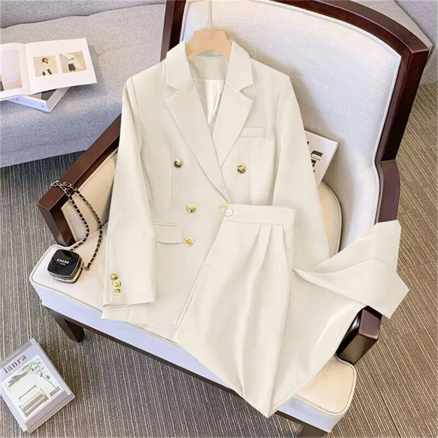 Suits Sets Women High Luxury