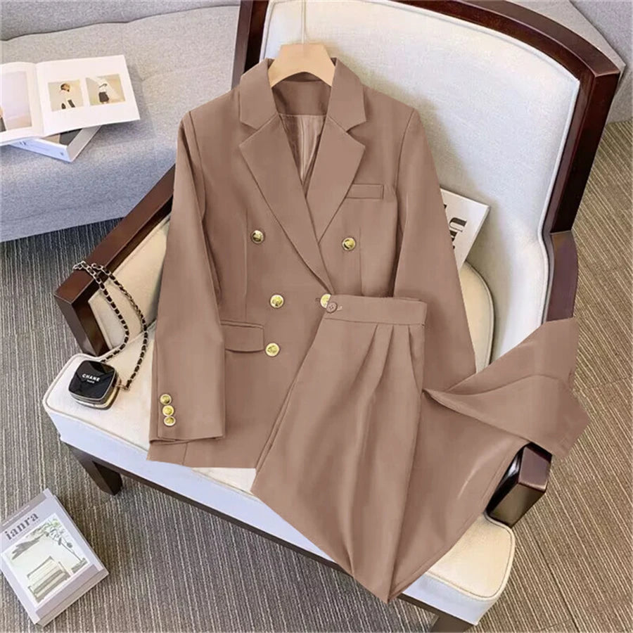 Suits Sets Women High Luxury