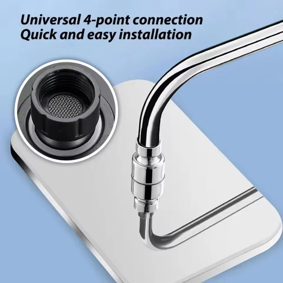 New 12 Inch High Pressure Top Spray Rain Shower