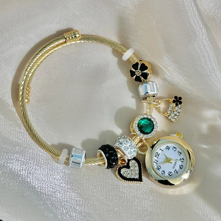 Cross-border Gold Bracelet Watch Adjustable