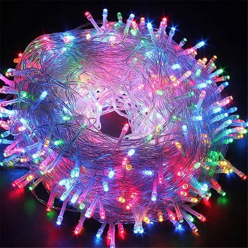 50M/400 100M/600 LED Fairy LED String Light Outdoor Waterproof
