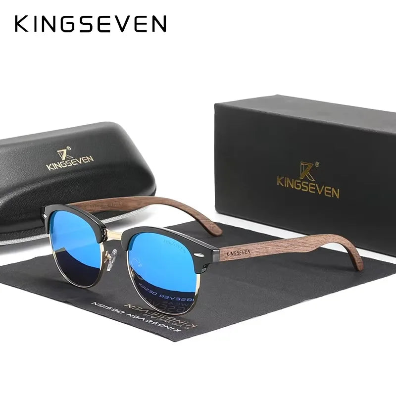 Brand Walnut Sunglasses Men