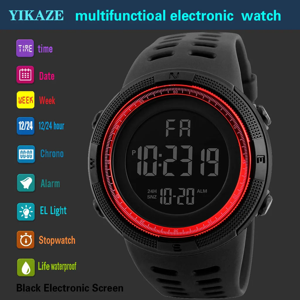 Electronic Watch For Mens Military Sports Watches