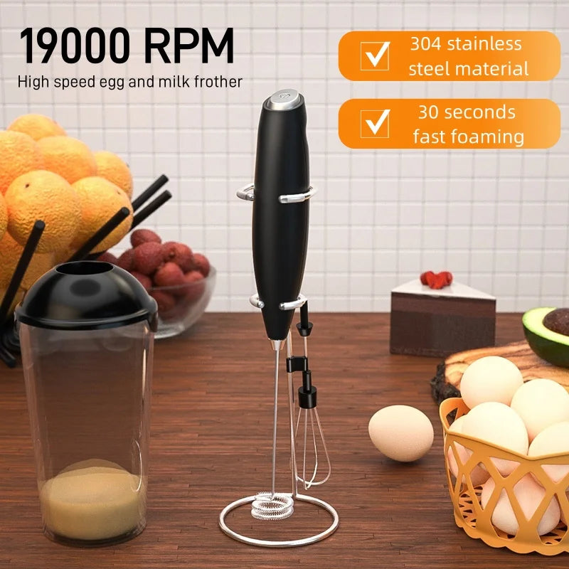 Handheld Milk Frother Egg Beater