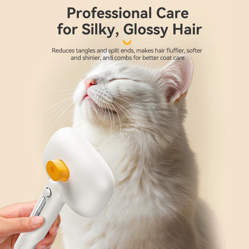 Pet Steam Comb Electric Spray Brushes For Dog Cat