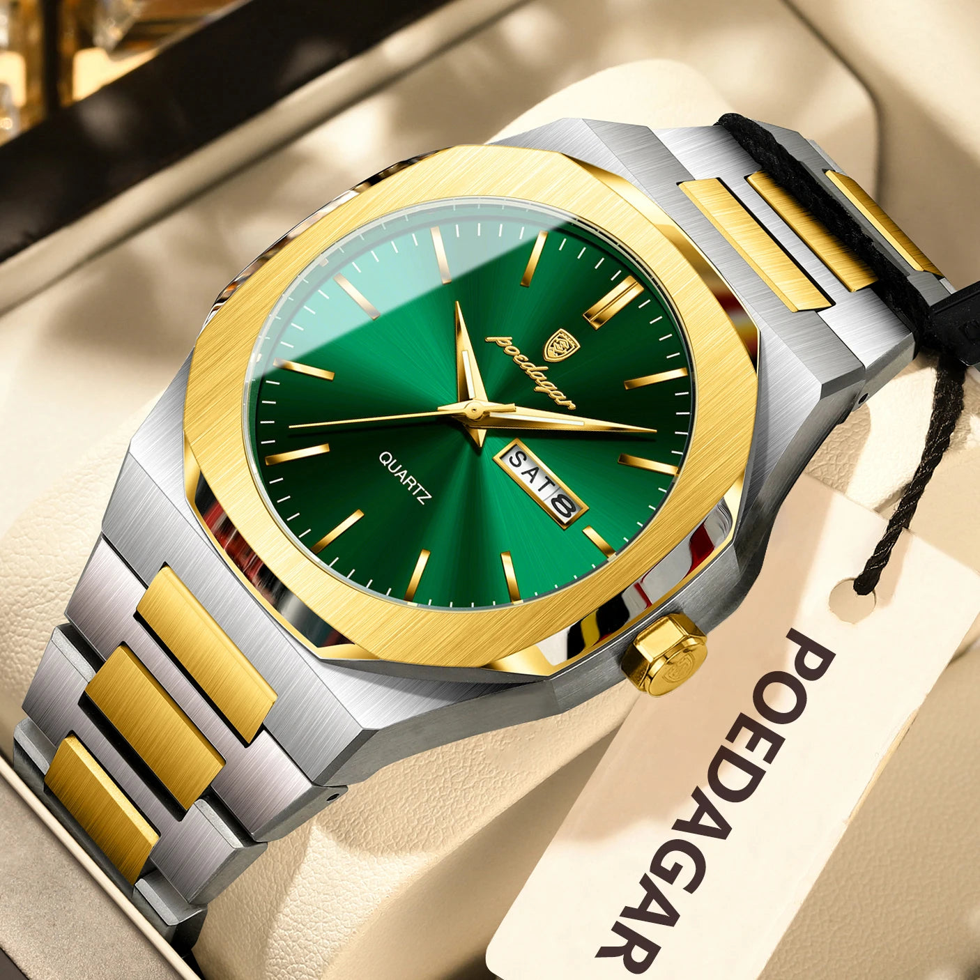 High Fashion Brand Male Watches For Men Date Week Casual Quartz Men's Clock