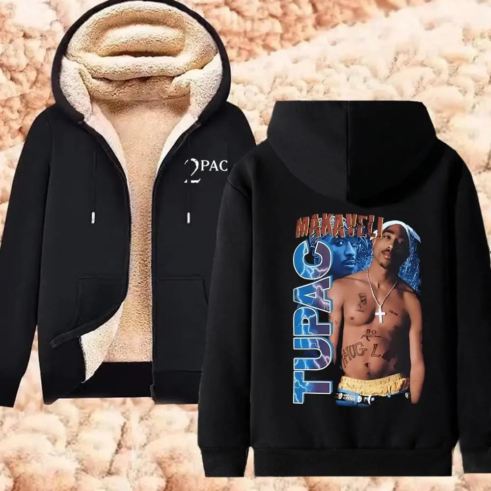 High Quality men's tupa jacket Tupac