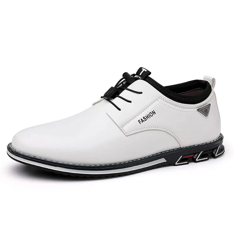 Casual Leather Sneakers Shoes for Men Classic Business