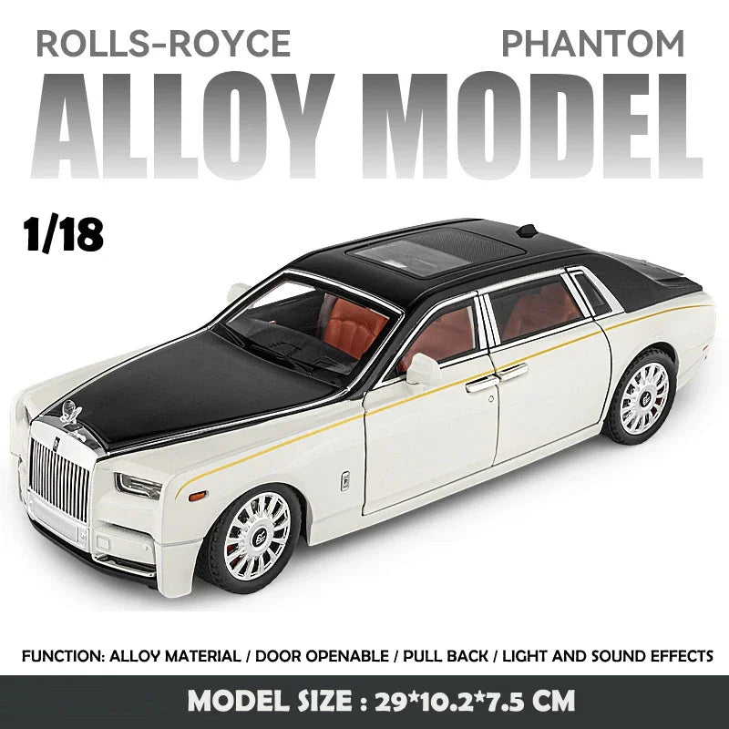 Rolls Royce Phantom Alloy Car Model Collective Miniature