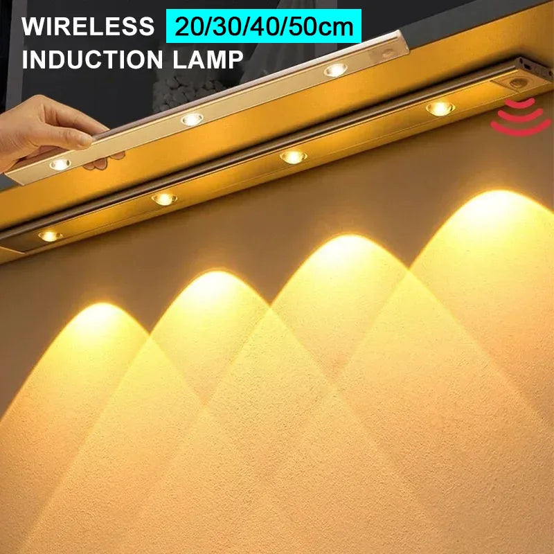3 in 1 Under Cabinet Lights Wireless Lamp with Motion Sensor