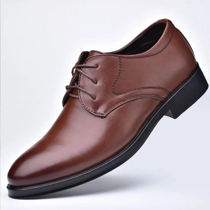 Men's Shoes Black Leather Formal