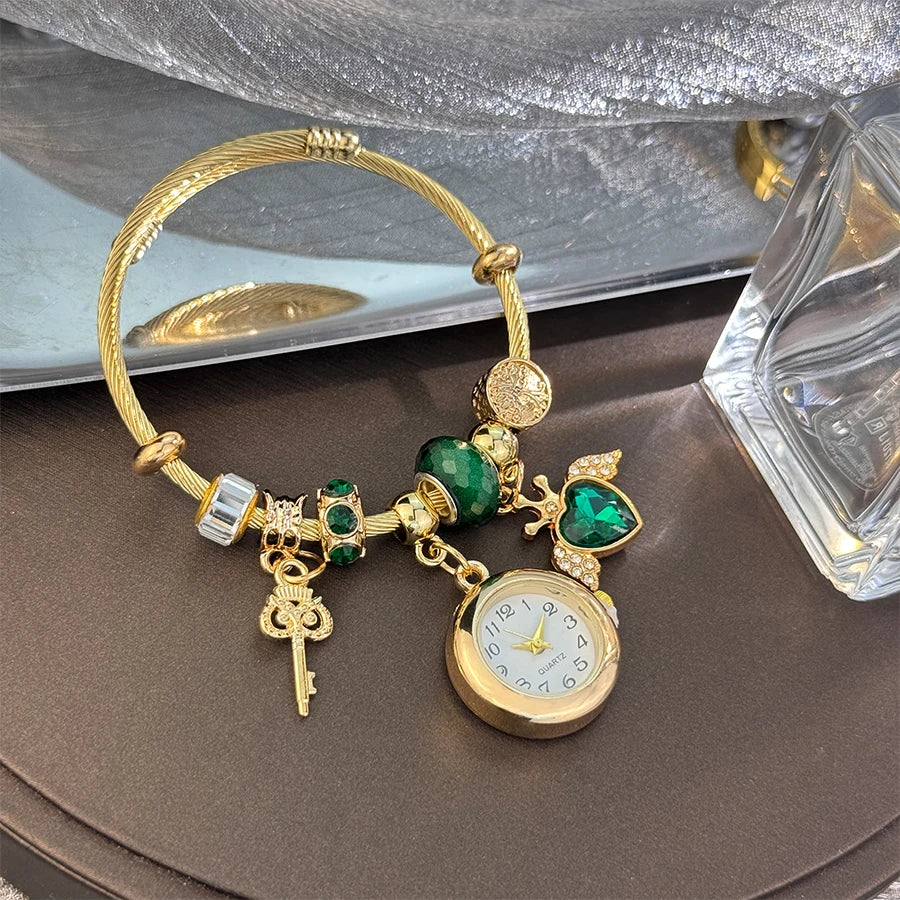 Cross-border Gold Bracelet Watch Adjustable