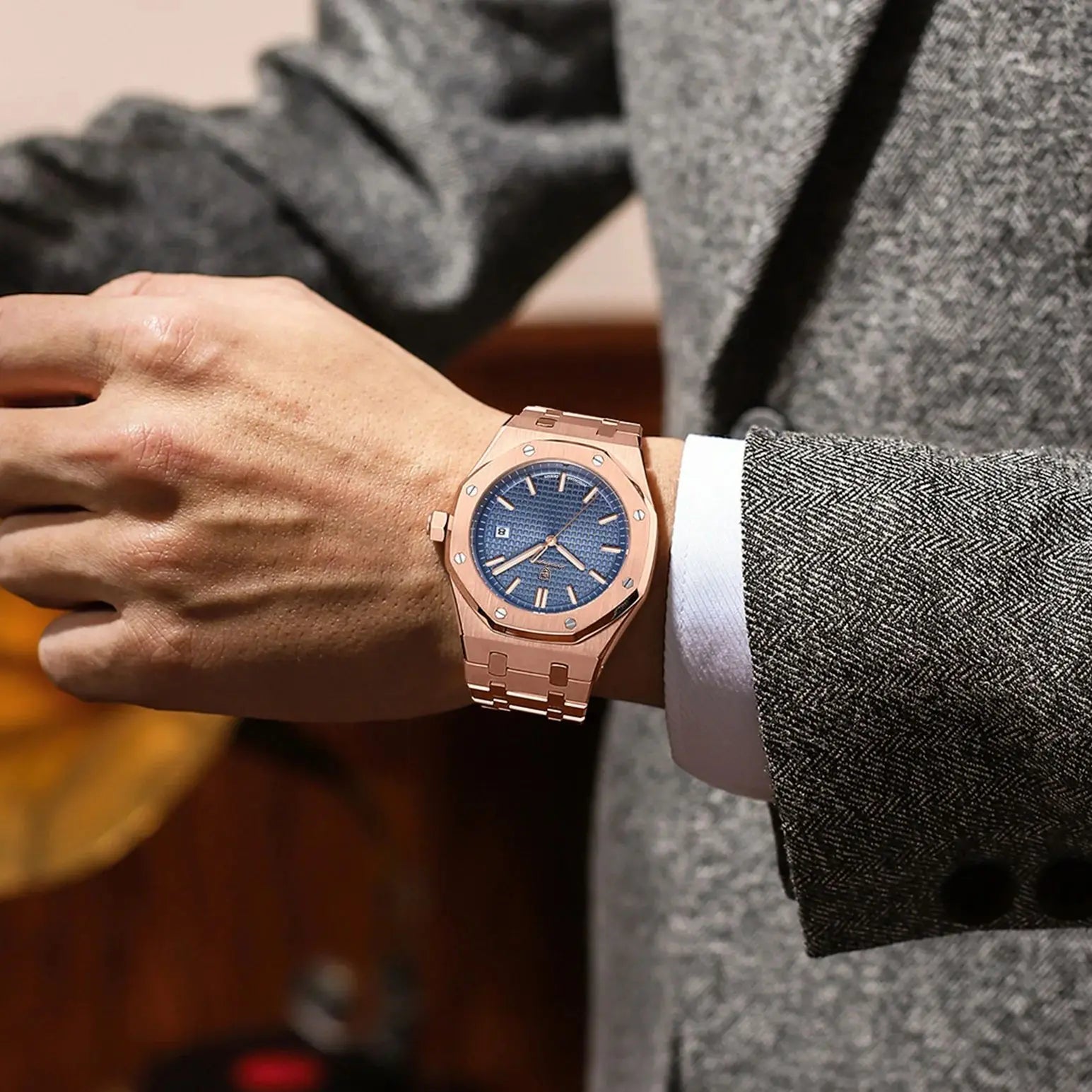 Luxury Business Man Wristwatch