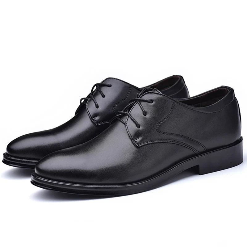 Men's Shoes Black Leather Formal