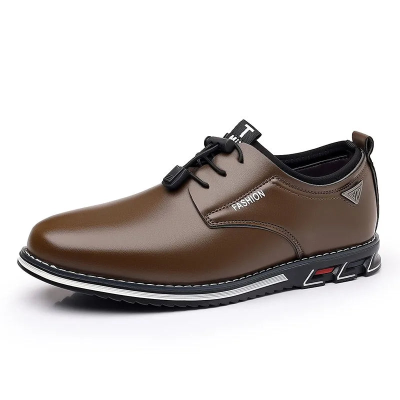 Casual Leather Sneakers Shoes for Men Classic Business