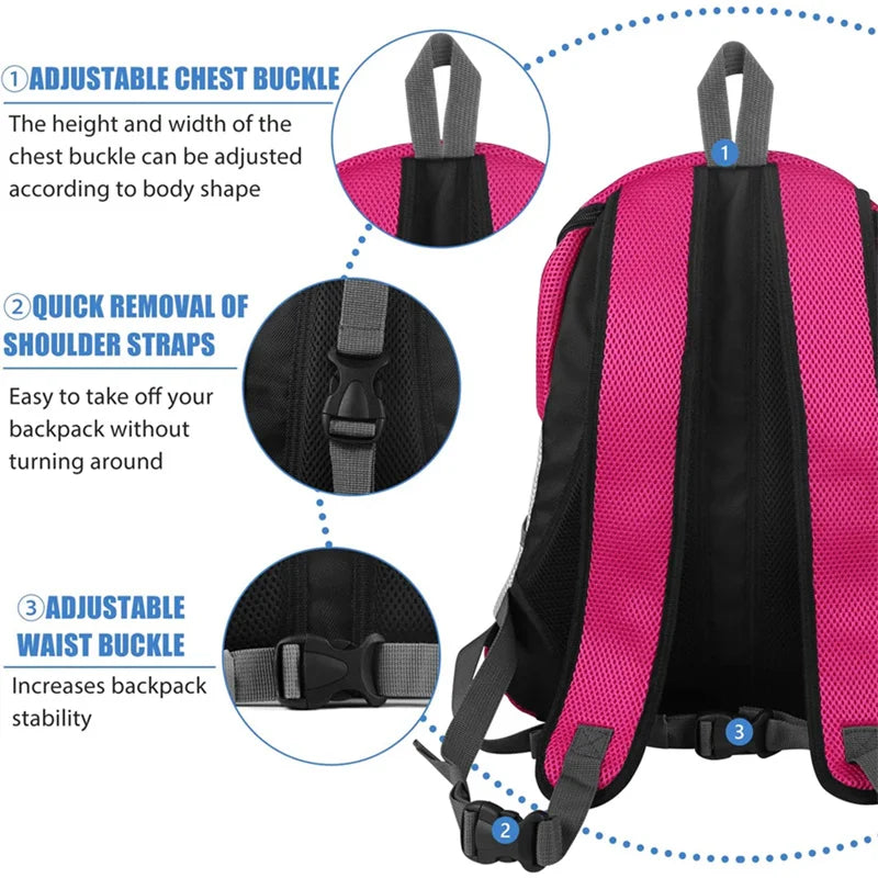Foldable chest bag - Pet bag - Outdoor backpack