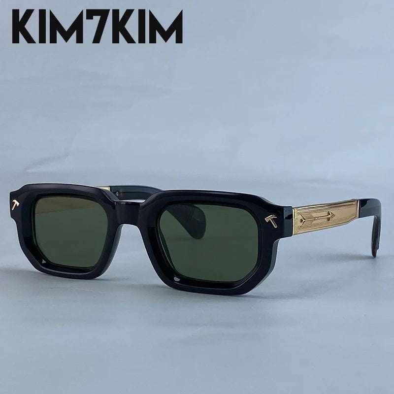 Men 2025 Luxury Brand Classic Rectangle Sunglass