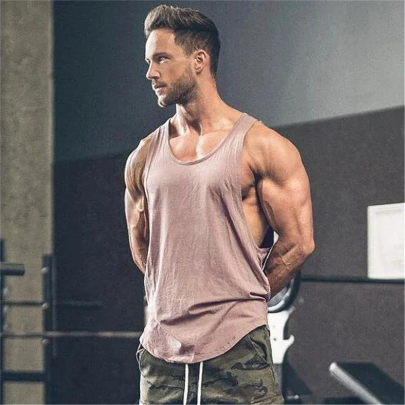Brand gym clothing Men Bodybuilding and Fitness