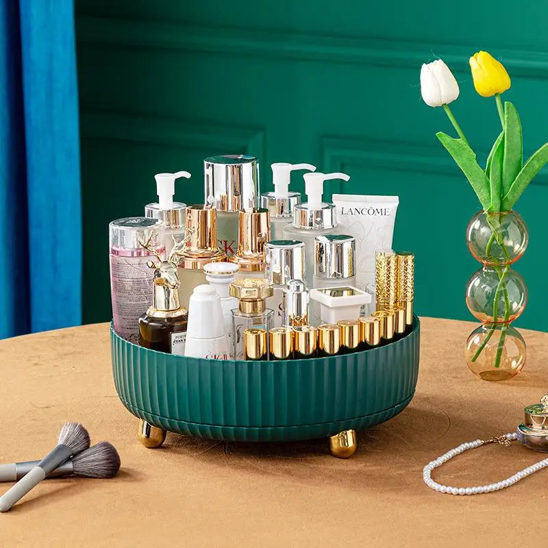 Rotating Cosmetic Organizer Light Luxury Perfume Skincare